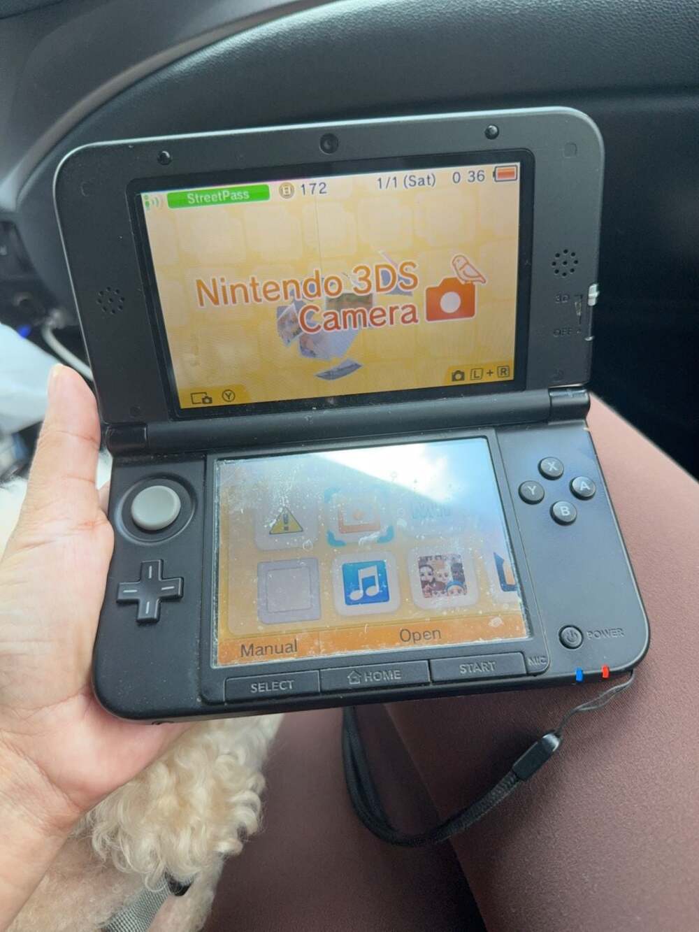 Nintendo 3DS XL Red Handheld Gaming Console